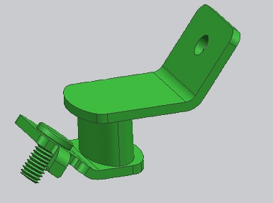 Frame damping pad