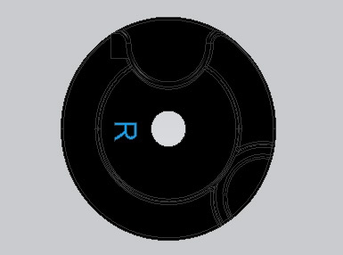 Rack shock absorber